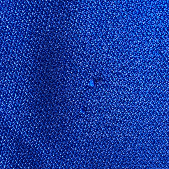 Under Armour Boys Size 5 Polo Heatgear T-Shirt blue - Picture 4 of 5